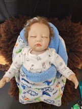 NPK Collection Realistic Baby Doll 20" Reborn Doll w Hair Girl Or Boy Curls - $79.99