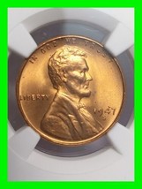 Wheat Penny 1947-S Lincoln Wheat Cent NGC MS 67 RD - Very High Grade - £233.62 GBP