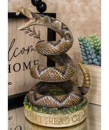 Realistic Ferocious Attacking Diamondback Rattlesnake in Coiled Posture ... - $40.83 CAD