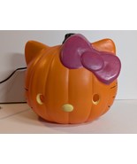 2014 Hello kitty blowmold Pumpkin Halloween Decor Works - $1,129.00 MXN