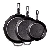 Lodge 10.25 Inch Cast Iron Pre-Seasoned Skillet  Signature Teardrop Han... - $28.00+