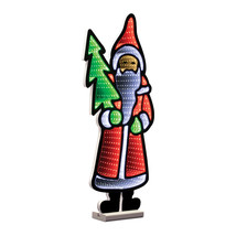 Santa with Pine Tree Ekkolight 23.5&quot;H - $88.03