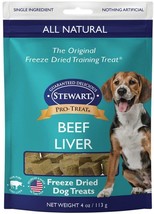 Stewart Freeze Dried Beef Liver Treats Resealable Pouch - $43.62