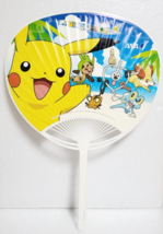 Pokemon Paper Fan ANA Limited ver,2014 Summer Old Rare Pikachu - £30.89 GBP