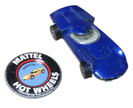 VTG 1968 Hot Wheels Redline Turbofire – Spectraflame Blue – USA Base – W... - $49.45