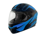 Zox Adult Unisex OEM Blue &amp; Black Primo C Track Helmet - £59.46 GBP