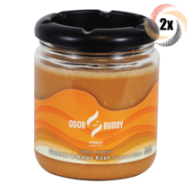 2x Candles Odor Buddy Coconut &amp; Melon Scented Candle &amp; Ashtray | 12oz - £27.33 GBP