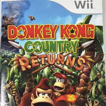 Donkey Kong Country Nintendo Wii Manual Video Game Instructions - $4.84