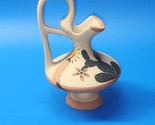 Vintage MOROCCAN TURKISH Style 7½” Wedding Vase - Handmade Hand Painted ... - $26.59