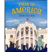 This is America Boxed Set of 8 My Little Golden Books Homeschool Grades K-2  - £31.06 GBP