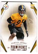 2013 Panini Prominence #139 Jarvis Jones Rookie Pittsburgh Steelers - $3.95