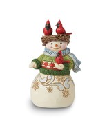 Jim Shore Heartwood Creek Mini Snowman with Nest Hat Figurine - $39.99