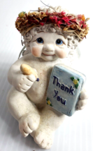 Dreamsicles Collectables Cherub Figurine &quot;Love Notes&quot; Thank You 10675 1998 - £4.78 GBP