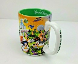 Walt Disney World Grandpa 3D Embossed Mug Cup Four Parks One World Vintage - $10.97