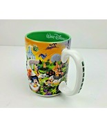 Walt Disney World Grandpa 3D Embossed Mug Cup Four Parks One World Vintage - £8.60 GBP