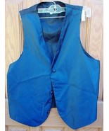 ~~ Santana Formal Accessories Men&#39;s Vest ~~ Blue/Black ~~ Size Medium ~~... - £7.19 GBP