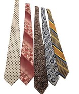 Vintage Lot Of 5 Men’s Neckties - $10.30