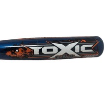 Worth Toxic TBGTOX T-Ball Bat Teeball 24&quot; 13 Oz. 2 1/4&quot; Diameter -11 Blue - £37.73 GBP