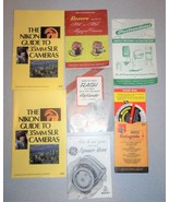 VTG Nikon Kodaguide GE Mansfield Polaroid Revere Camera Movie Manuals &amp; ... - €16,31 EUR