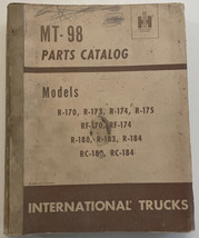 VINTAGE 1955 INTERNATIONAL TRUCKS MT-98 PARTS CATALOG MANUAL R RF RC Models - $18.95