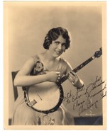 ELANE HAMMOND &quot;THE BANJO GIRL&quot; 8x10 Inscribed Double-Wt BY PARALTA OF HO... - $68.60 CAD