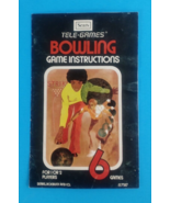Atari 2600 Bowling Instructions Manual - $4.15 CAD