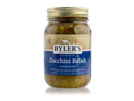 Byler&#39;s Relish House Zucchini Relish, An Old Irish Recipe- 16 fl. oz. Jars - £24.91 GBP+