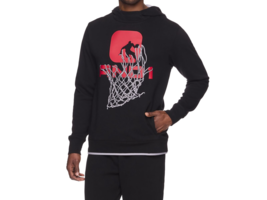 AND1 Men&#39;s Basketball Pullover Long Sleeves Hoodie, Black Size M - £17.59 GBP