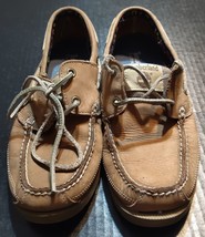 Timberland Men&#39;s Sz 9 Brown Suede Leather Boat Shoes Size 9 M Deck Shoes - £18.25 GBP