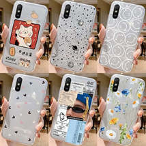 Funny Cat Bumper Phone Case For Redmi 9 A Cover Protective Soft TPU Funda Cover  - £8.61 GBP+