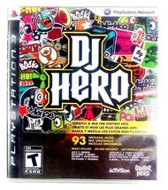 DJ Hero Sony PlayStation 3, PS3 Activision Guitar Hero Rated T 93 Original Mixes - £6.17 GBP