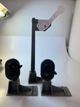 1988 Playskool Express Train Red Green Light Stoplight Crossing Accessories RARE - £26.86 GBP