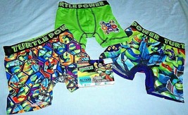 TMNT Underwear Boys Size 10 Large Teenage Mutant Ninja Turtles NEW Boxer... - £15.61 GBP