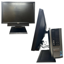 Dell OptiPlex 790 Intel Core i7 Desktop PC Computer with 14&quot; Monitor Spe... - £194.94 GBP
