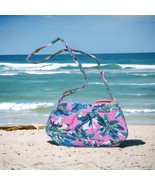 Vera Bradley Small Crossbody Purse  Tropical Paradise Pink Floral Adjust... - $26.89 CAD