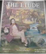 The Etude, Presser’s Musical Magazine, March 1917. Schubert composing “T... - $67.85 CAD