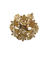 Peace Ornament Gold Tone  (We Need In The World Today) - £17.70 GBP