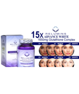 Relumins Advance White 1650mg Glutathione - 90 capsules/bottle EXPRESS S... - $132.66 CAD