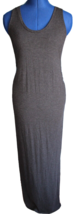 Old Navy Maternity Gray Tank Maxi Dress With 18 in Side Slit  ~XS~ - £9.72 GBP