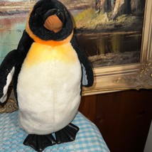 SeaWorld Sea World King Penguin Plush Stuffed Animal Toy 11&quot; - £10.99 GBP