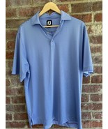 FootJoy ProDry Performance Lisle Stretch Striped Golf Polo Shirt Men Sz ... - $515.40 MXN