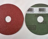 Norton Metal 4-1/2 x 7/8 in. Aluminum Oxide/Metal F240 Fiber Disc 50 Gri... - $24.99