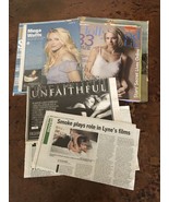 Naomi Watts Magazine Clippings Covers Articles Diane Lane Unfaithful Hol... - £18.13 GBP