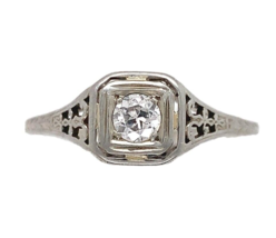 Authenticity Guarantee

18k Gold Art Deco .15ct Genuine Natural Diamond Filig... - €698,76 EUR