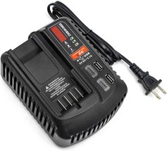 Generic 20V Battery Fast Charger With 2 Usb Ports, Ce, Fcc, Rohs, Compatible - $36.99