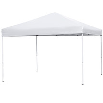 10 X 10 Ft Adjustable Height Pop Up Tent Canopy Party Tent In Carry Bag ... - £88.63 GBP