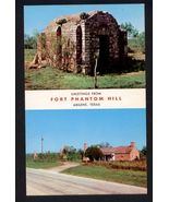 GREETINGS from FORT PHANTOM HILL Abilene TX , multi view chrome  not posted - $6.44