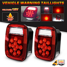 2X 39Led Universal Car Truck Trailer Stop Turn Signal Brake Tail Light Lamps - £49.77 GBP