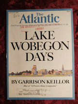 ATLANTIC magazine August 1985 Lake Wobegon Days Garrison Keillor Nicholas Lemann - £9.20 GBP