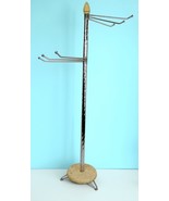 1960s Chrome/Lucite Metal Towel Bar Rack Freestanding Swing Arm MCM 41&quot; ... - €128,98 EUR